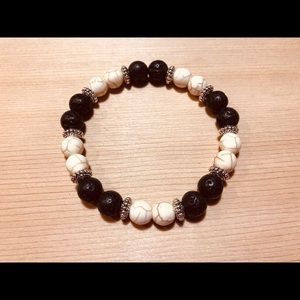 Lava Stone Essential Oil Diffuser Bracelet